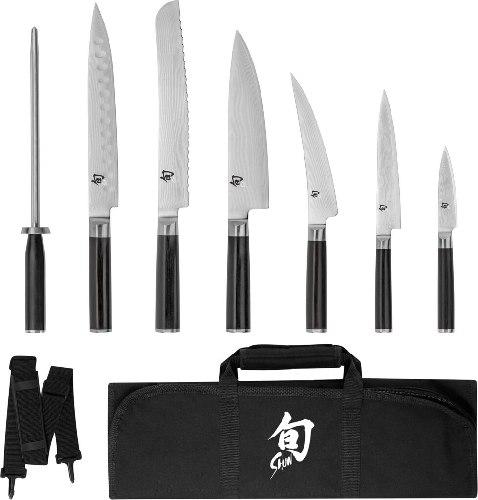 Shun Classic 8 Pc Student Knife Set