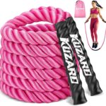 Jump Rope, Weighted Jump Rope for Women, Heavy Jump Ropes for Fitness, Home Gym Exercise Equipment, Adult Skipping Rope for Improve Strength, Weight Loss, Boxing Training,Total Body Workout Equipment