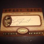 Ben Sheets Brewers 2002 Sweet Sigs #433/665 Signed Bat Certified Autograph A17 – Baseball Autographed Game Used Cards