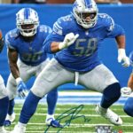 Penei Sewell Autographed Detroit Lions Jersey 8×10 Photo Beckett Witnessed – Autographed NFL Photos