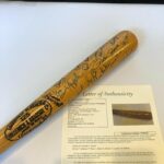 Beautiful 1980 Philadelphia Phillies World Series Champs Team Signed Bat JSA COA – Autographed MLB Bats