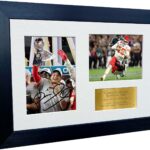 Patrick Mahomes Kansas City Super Bowl LVII 57 Winners Autographed Signed 12×8 A4 Photo Photograph Picture Frame Football Poster Gift G