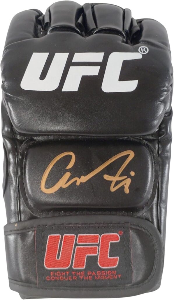 Anthony Smith Signed MMA Glove Beckett Authentic Autograph UFC Ultimate Fighting Championship Gloves Sports Memorabilia Gifts for Men and Women