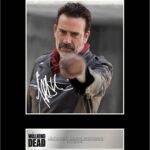 Jeffrey Dean Morgan Signed Mounted Photo Display Negan The Walking Dead