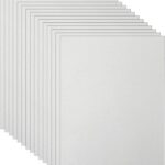 100 Sheets Grey Cardstock 8.5 x 11 Certificate Paper, 75lb Gray Card Stock Printer Paper for Wedding, Crafting, Memus, Making Cards，Invitations