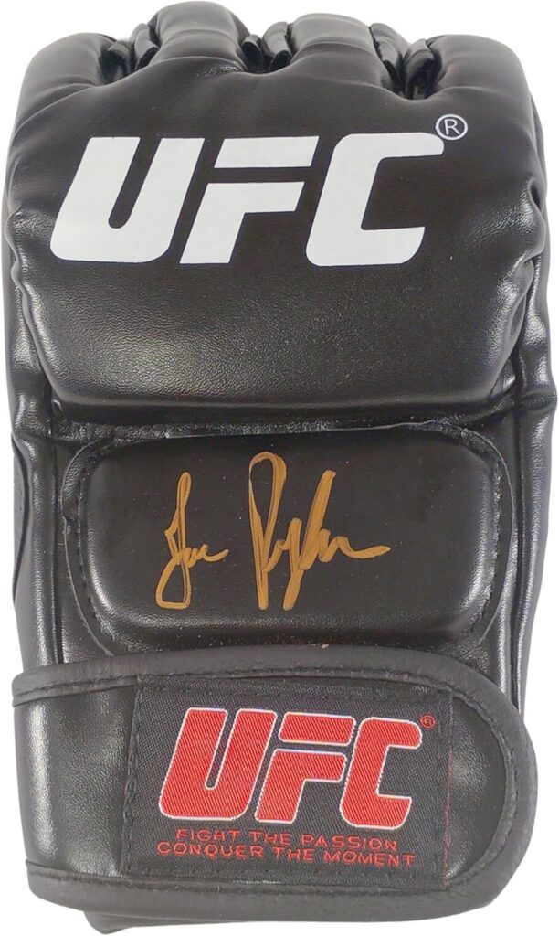 Joe Pyfer Signed MMA Glove Beckett Authentic Autograph UFC Ultimate Fighting Championship Gloves Sports Memorabilia Gifts for Men and Women