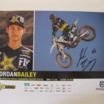 Jordan Bailey, supercross, motocross, signed, autographed, 11×17 poster, COA Will be included