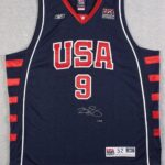 Lebron James Signed Authentic 2004 Team USA Olympics Jersey UDA & PSA DNA COA – Autographed NBA Jerseys