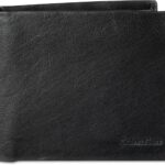 Calvin Klein Men’s RFID Leather Minimalist Bifold Wallet