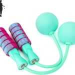 Jump Rope, Weighted Ropeless Skipping Rope for Fitness, Tangle-Free Rapid Speed Cordless Jump Rope Workout for Men and Women