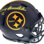 Terry Bradshaw Autographed Eclipse Pittsburgh Steelers Speed Mini Helmet Beckett BAS Stock #165928 – Autographed NFL Mini Helmets