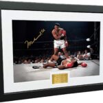 12×8 A4 ‘THE PHANTOM PUNCH’ Muhammed Ali vs Sonny Liston Signed Autographed Boxing Photo Photograph Picture Frame Gift