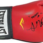 Fernando Vargas Jr. Autographed Everlast Boxing Glove Beckett Certified Authenticated Autograph Boxer Signed Boxing Gloves Auto