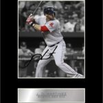 iconic pics J. D. Martinez Print Signed Mounted Photo Display Autographed Picture Print