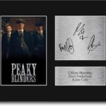 HWC Trading Cillian Murphy Paul Anderson & Joe Cole Peaky Blinders Tommy, Arthur, John Shelby Gifts Printed Signed Autograph Picture for TV Show Fans – US Letter Size