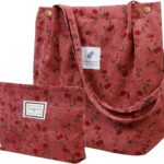 Corduroy Tote Bag for Women