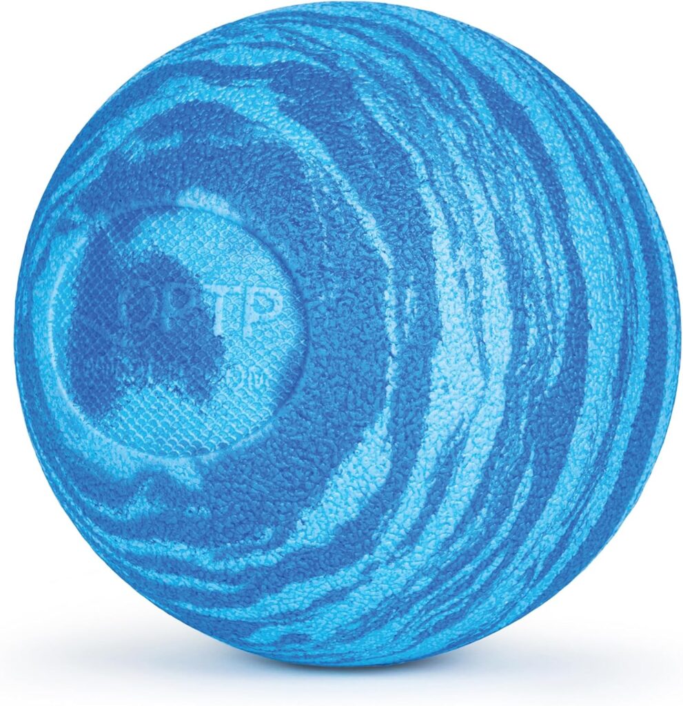 OPTP PRO Soft Release Ball – 5″ Foam Massage Ball for Back Pain Relief & Sore Muscles – Ideal for Exercise Recovery and Physical Therapy