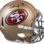 49ers Frank Gore Authentic Signed Full Size Speed Rep Helmet BAS Witnessed