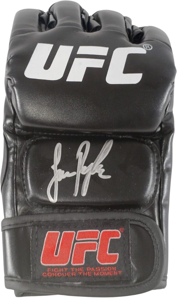 Joe Pyfer Autographed MMA Glove Beckett Authentic Signed UFC Ultimate Fighting Championship Gloves Sports Memorabilia Gifts for Men and Women