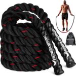 Weighted Jump Rope for Men and Women, 3lb 4lb 5lb Adult Heavy Skipping Rope, Jumprope for Fitness,Workout Equipment, Fitness Equipment for Home Gym Exercise,Improve Strength and Building Muscle