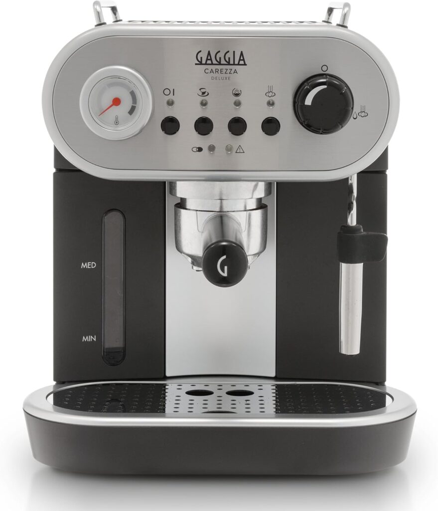 Gaggia Carezza De Luxe Espresso Machine, 47oz, Silver