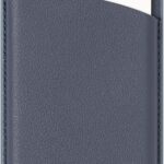 LONLI Classic – Handcrafted European Leather Magnetic Card Wallet – [Compatible with MagSafe] – [Slim and Strong Magnetic] – [2-Card Holder] – for iPhone 17/16/15/14/13/12 Series – Azzuro Blue