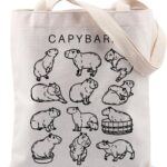 Capybara Tote Bag – Animal Lover Gift Theme