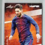 Lionel Messi 2020 Leaf HYPE #46 Only 5000 Made Barcelona Card PGI 10