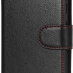 TORRO Leather Case Compatible with Google Pixel 9 Pro XL – Premium Leather Wallet Case with Kickstand and Card Slots (Black)
