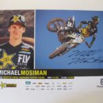 Michael Mosiman, supercross, motocross, signed, autographed, 11×17 poster, COA will be included