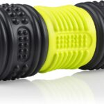 HealthSmart 4-Speed Vibrating Exercise Roller Foam FSA/HSA Eligible – Deep Tissue Massage Muscle Recovery & Pain Relief for Full Body | Electric foam Roller for Physical Therapy & Workout