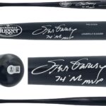 Steve Garvey Autographed Black Slugger Louisville Pro Stock Baseball Bat Dodgers Los Angeles “74 NL MVP” Beckett BAS Witness Stock #241443