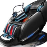 Massage Chair Full Body, 2025 Zero Gravity SL-Track Shiatsu Massage Recliner Chairs with 12 Auto Modes, Foot Rollers, Waist & Calf Heating, Thai Yoga Stretch, AI Control & Body Scan L183 Black