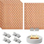 PATIKIL 5 Set 2.8×3.5 Inch Wood Wicks for Candles Making, Heart Shaped Hollow Natural Wooden Wick with Metal Clip Holders, DIY Candle Making Supplies Kit for Handmade Crafts