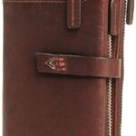 Leather Purses for Women – Elegant Ladies Purse – RFID Wallet for Women – Leather Handcrafted Ladies Wallet – Small & Colourful with Coin Pocket & Cards – For daily Use – Box for Gift.