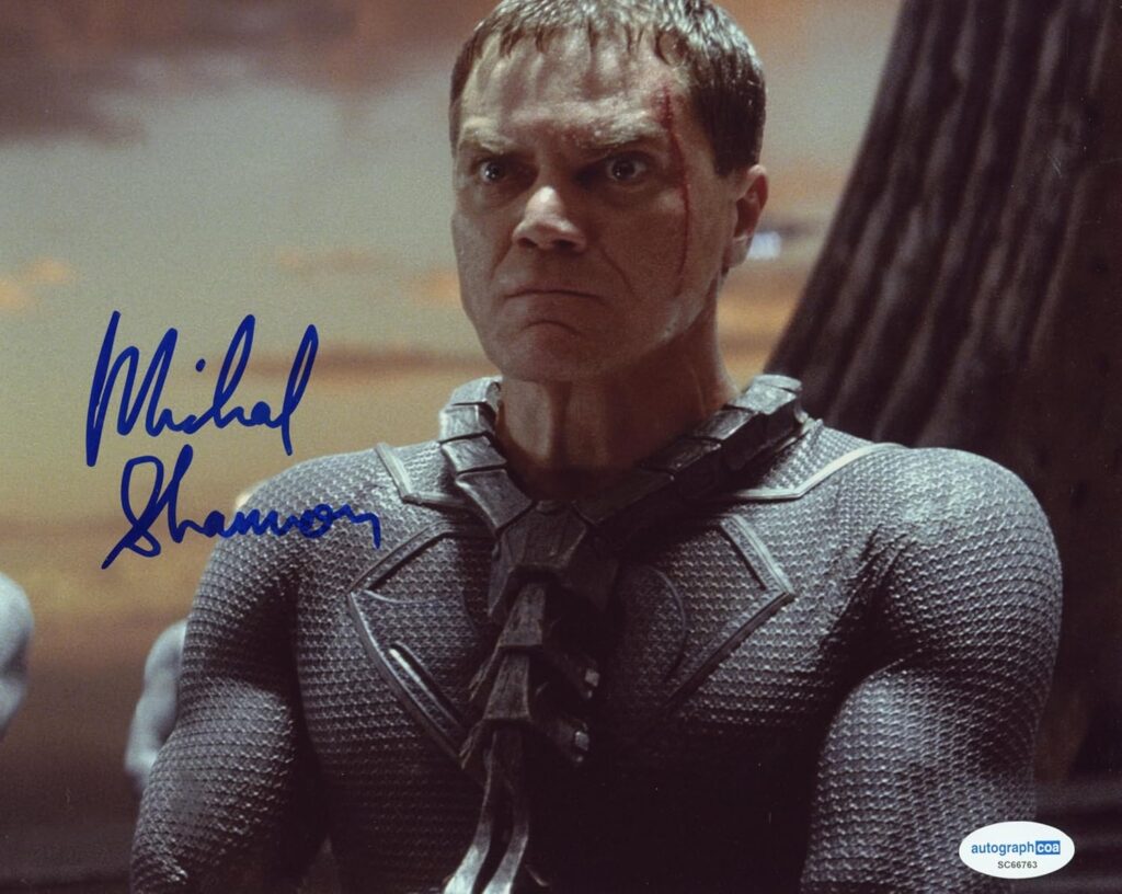 Michael Shannon “Batman v Superman: Dawn of Justice” SIGNED ‘Zod’ 8×10 Photo ACOA