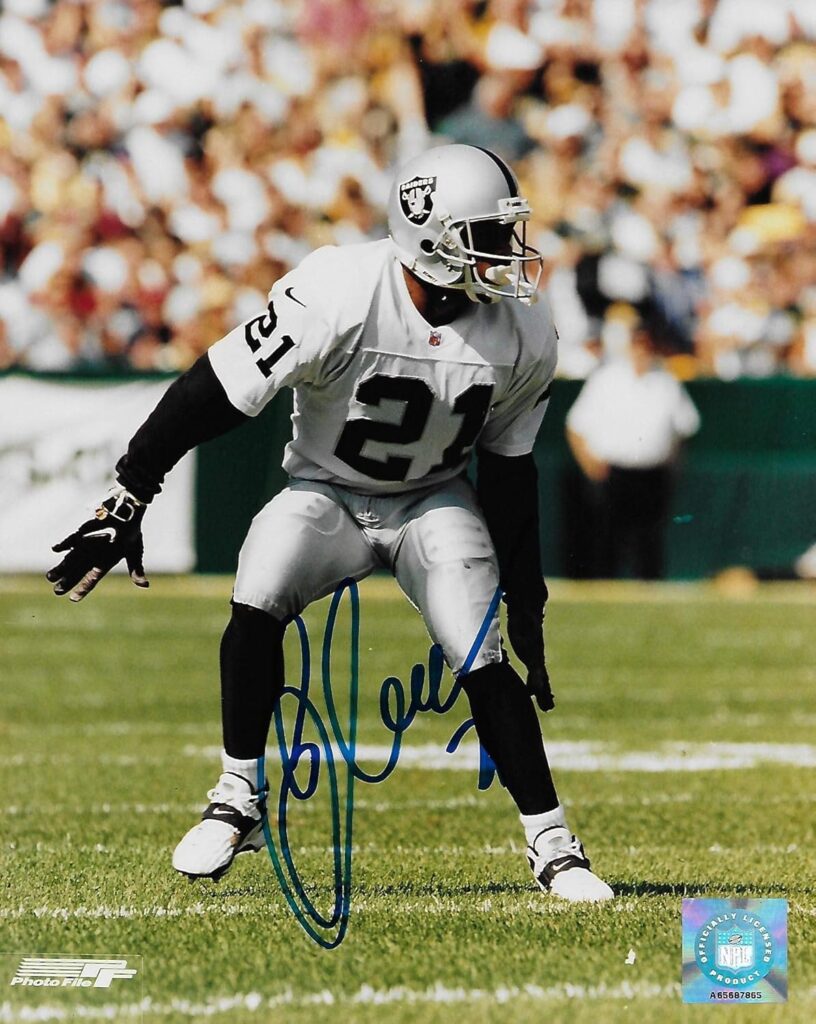 Eric Allen Oakland Raiders signed autographed, 8×10 Photo, COA will be included
