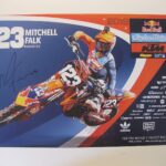 Mitchell Falk, supercross, motocross, signed, autographed, 12×18 poster, COA will be included