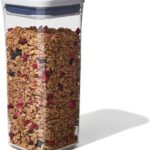 OXO Good Grips POP Container – Airtight Food Storage – Small Square Medium 1.7 Qt Ideal for granola, dried beans and snacks