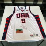 Lebron James Signed Authentic 2004 Team USA Olympics Jersey Upper Deck UDA COA – Autographed NBA Jerseys