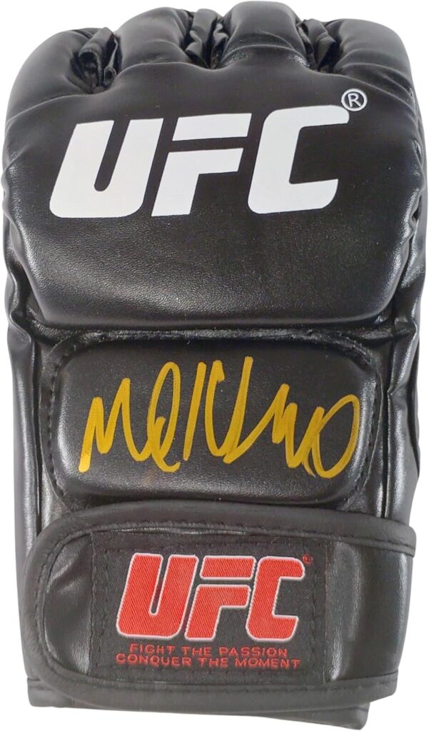 Renato ‘Money’ Moicano Signed MMA Glove Beckett Authentic Autograph UFC Ultimate Fighting Championship Gloves Sports Memorabilia Gifts for Men and Women