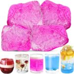 Jelly Wax for Candle Making– Clear Gel Wax with High Transparency, Long Burning Time for Candle Making and Handmade Scented Candle supplies-14oz