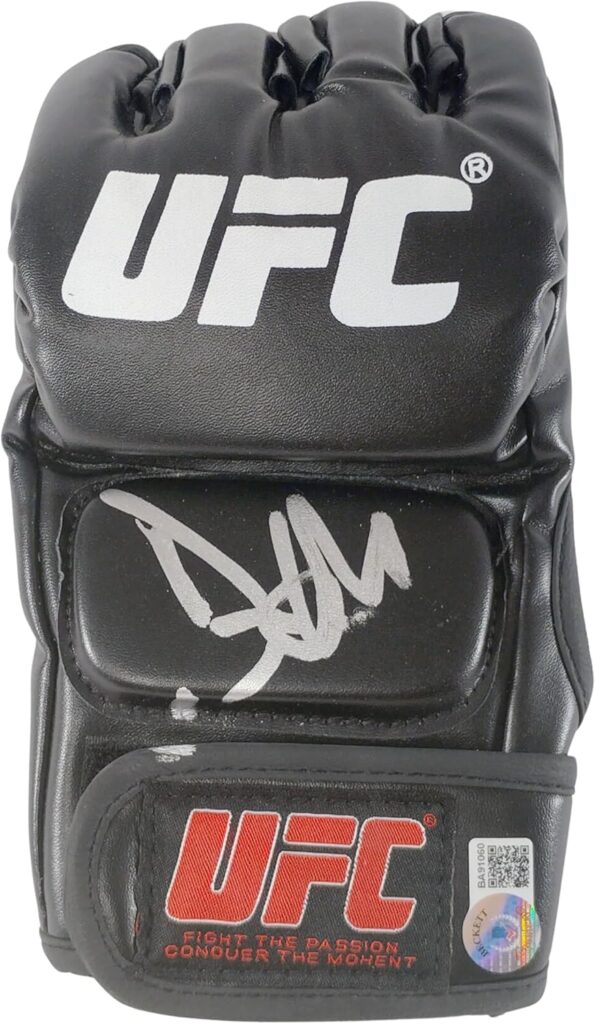 Frank Mir Autographed UFC Glove, Beckett Authenticated MMA Autograph Gloves Boxing Signed Ultimate Fighting Championship Collectibles