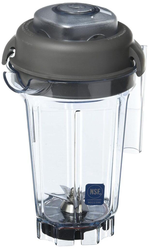 Vitamix 26647 Vita-Mix 32 Oz Stackable Use Make Any Type of Frozen drin Container, Clear