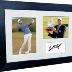 Kitbags & Lockers Scott Scottie Scheffler US Open PGA Tour Champion Autographed Signed 12×8 A4 Photo Photograph Picture Frame Poster Gift