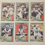2025 Score Football Panini New Orleans Team Set Saints 10 Cards W/Drafted Rookies