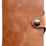 Yogurt Case for Google Pixel 9 Pro XL, Genuine Leather Wallet Cover for Pixel 9 Pro XL, Handmade Brown