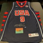 Lebron James Signed Authentic 2004 Team USA Olympics Jersey UDA & PSA DNA COA – Autographed NBA Jerseys