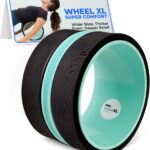 Chirp Wheel XL – Super Comfort Back Massage Roller – Wider Back Stretcher & Cracking Device, Plush Cushion, Enhanced Stability, Spinal Protection, Point Pressure | High Density Foam, Up to 500 lbs