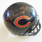 Ka’Deem Carey Signed Chicago Bears Mini Football Helmet w/COA #1 – Autographed NFL Mini Helmets